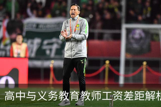 高中与义务教育教师工资差距解析